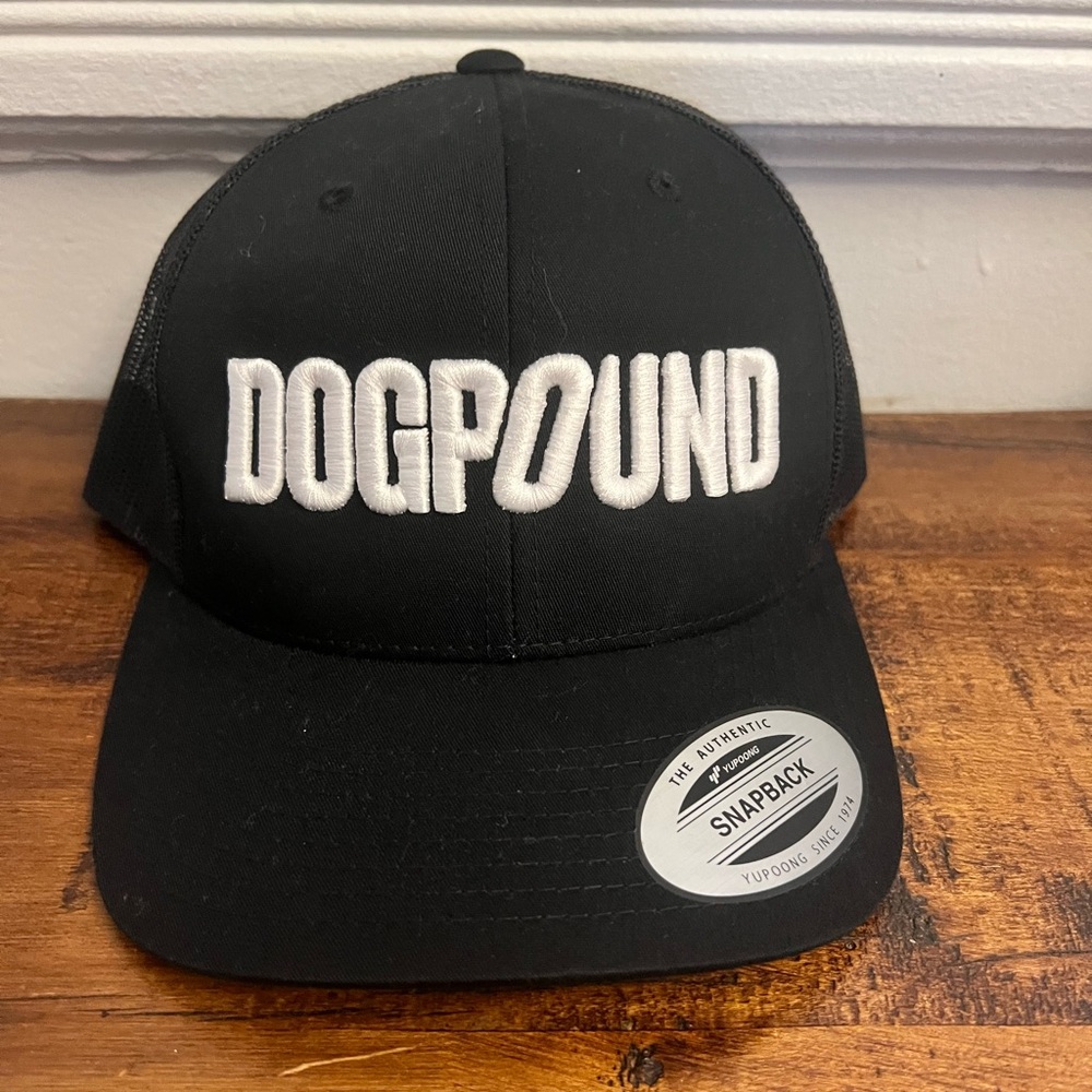 DOGPOUND NYC Gym Black Trucker Hat Snapback New The Classics Mesh